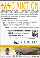 Greene County, IA Land Auction • Live & Online