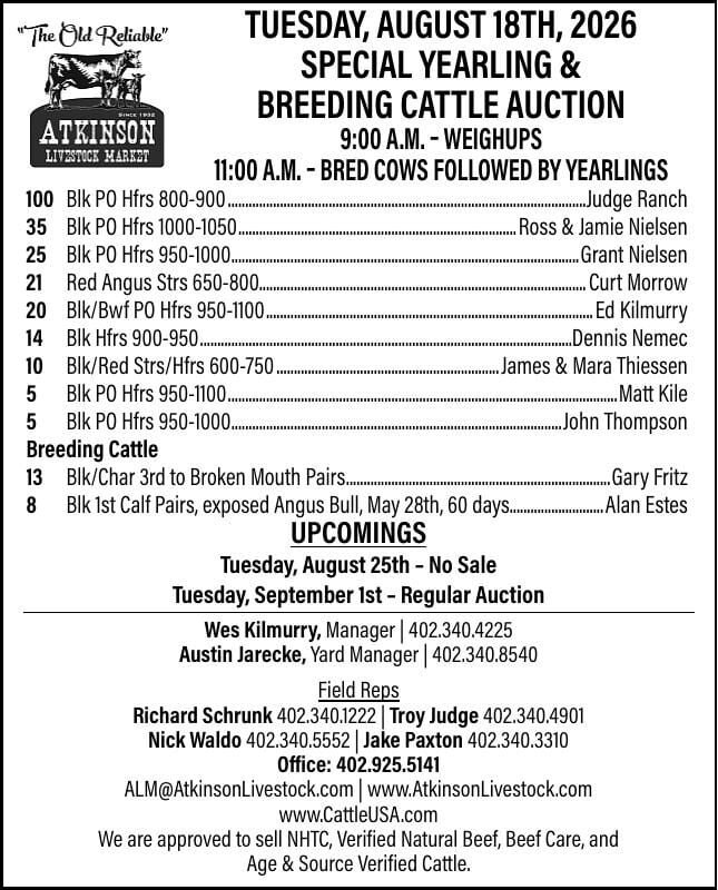 Atkinson Livestock Market