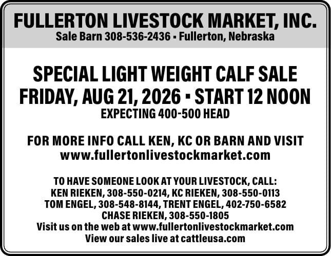 Fullerton Livestock Market