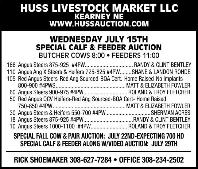 Huss Livestock Market