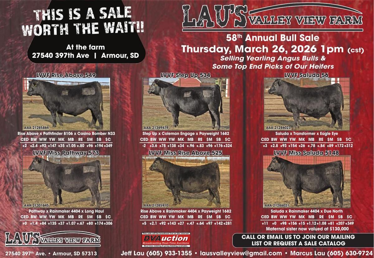 Lau Valley View Farms - Ad from 2026-03-20