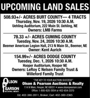 Olson Pearson Auction & Realty
