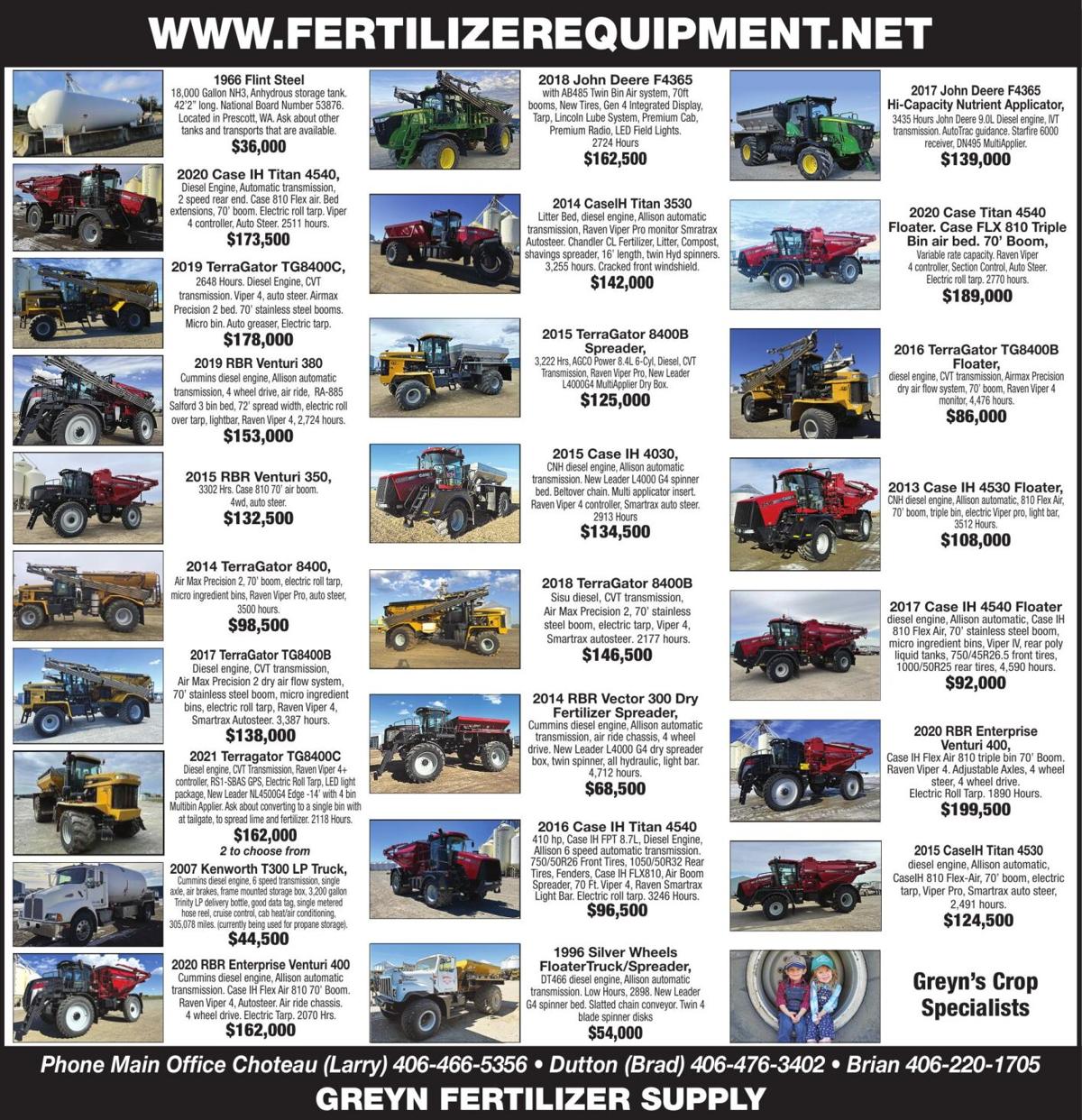 GREYN FERTILIZER SUPPLY - Ad from 2026-03-06