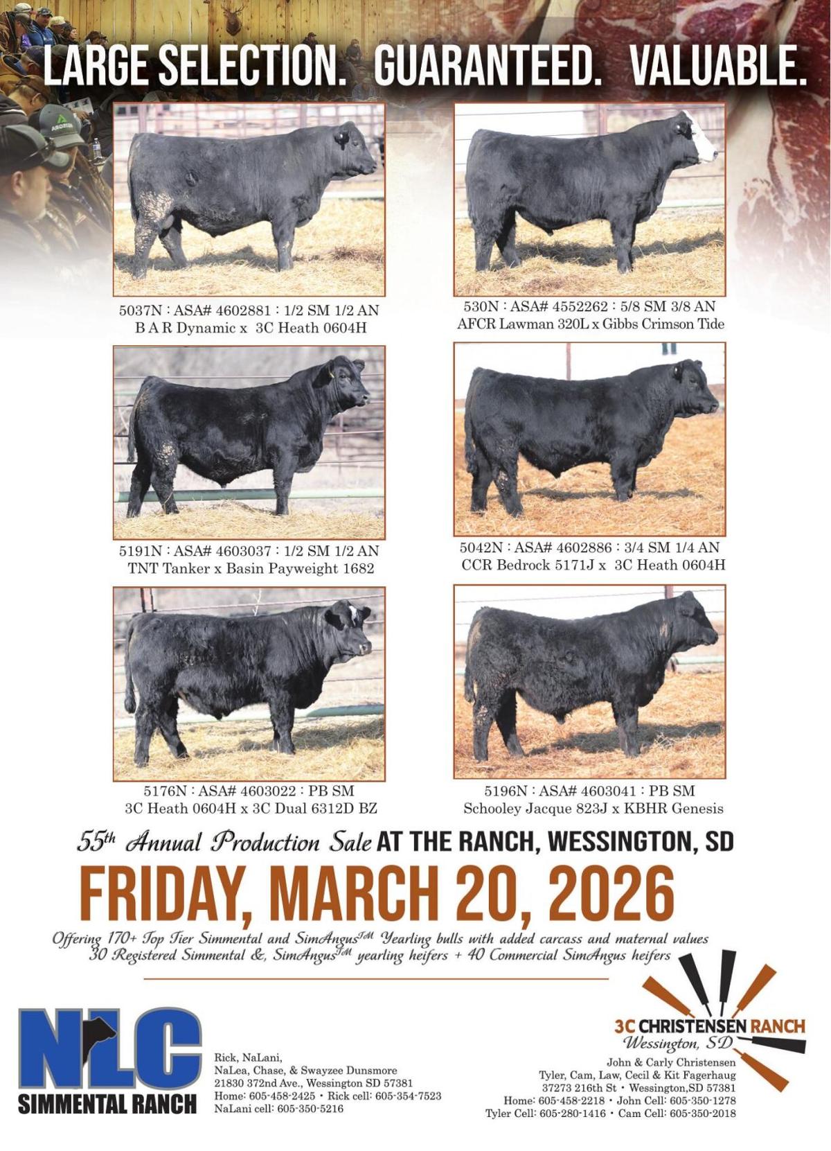 3C CHRISTENSEN RANCH - Ad from 2026-03-06