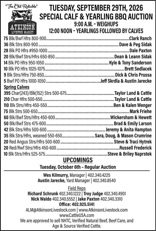 Atkinson Livestock Market