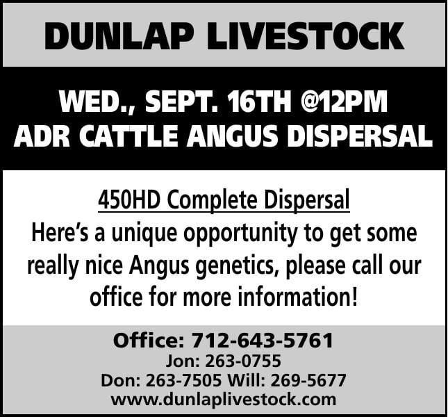 Dunlap Livestock Auction