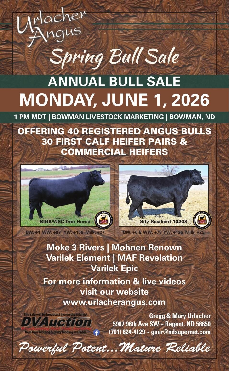 URLACHER ANGUS - Ad from 2026-05-15