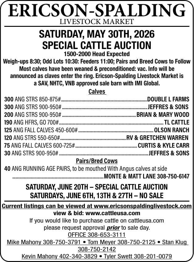 Ericson Spalding Livestock