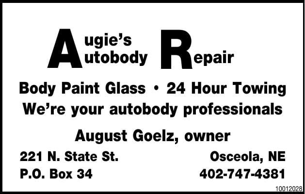 AUGIE'S AUTO BODY - Ad from 2026-07-03