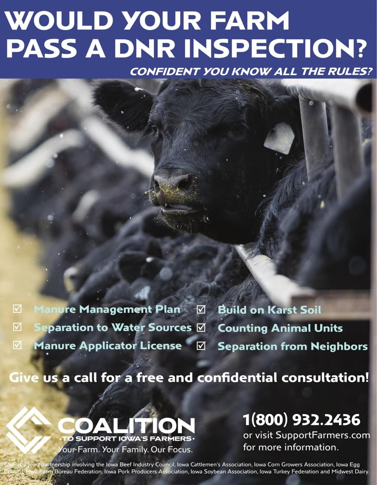 COALITION TO SUPPORT IOWAS FARMERS - Ad from 2026-07-11