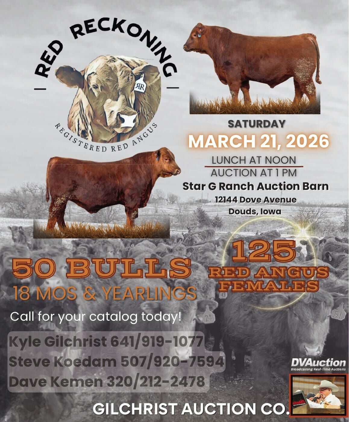 KYLE GILCHRIST AUCTION - Ad from 2026-03-14