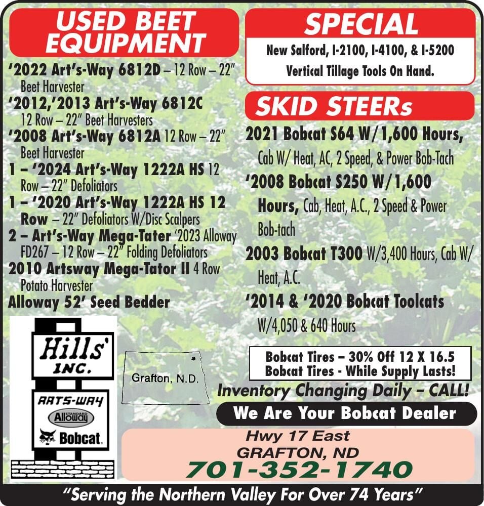 HILLS  INC. - Ad from 2026-03-20