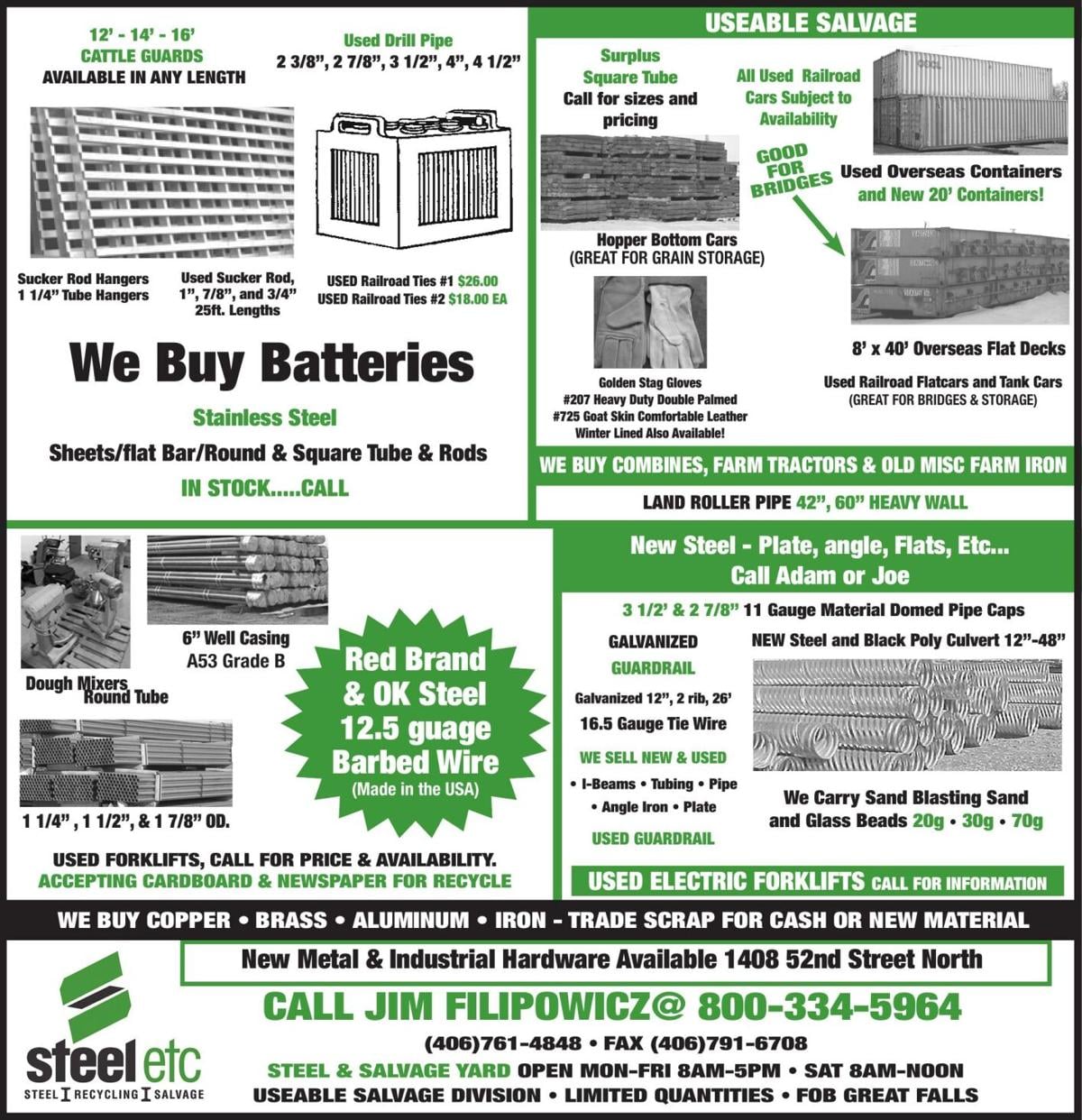 STEEL ETC HOLDING CO. - Ad from 2026-05-01