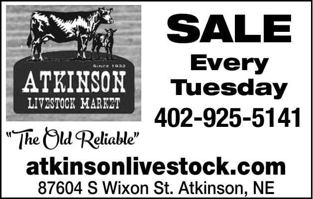 Atkinson Livestock Market - Ad from 2026-10-23
