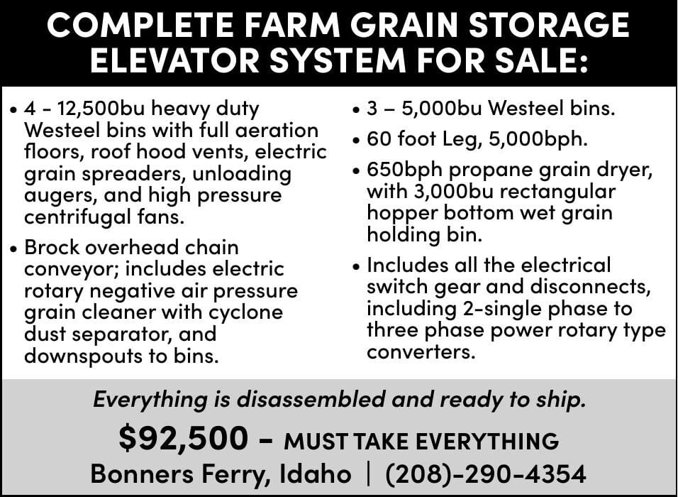 Fry Creek Ranch Inc. - Ad from 2026-04-03