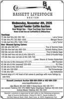 Bassett Livestock Auction
