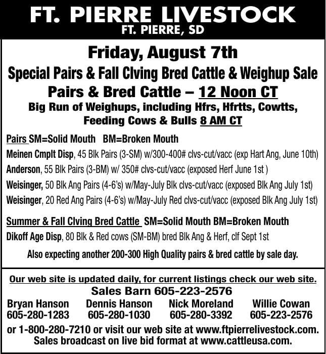 FORT PIERRE LIVESTOCK