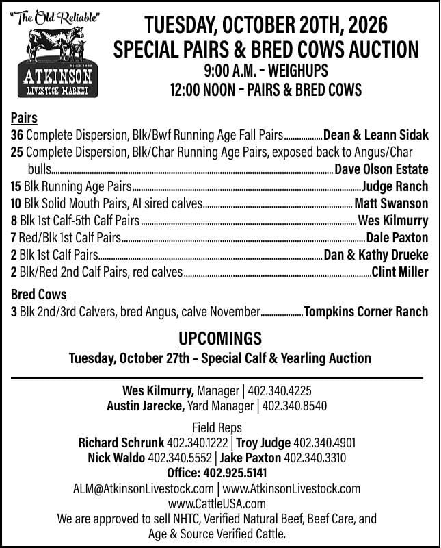 Atkinson Livestock Market