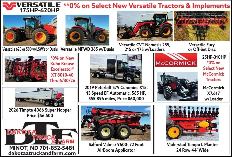 DAKOTA TRUCK & FARM - Ad from 2026-05-01