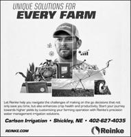 Carlson Irrigation LLC - Ad from 2024-04-12