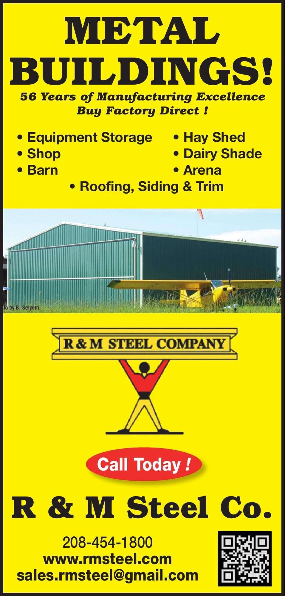R & M STEEL - Ad from 2026-05-15