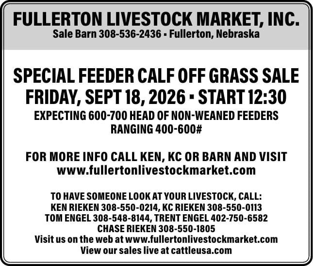 Fullerton Livestock Market
