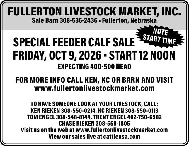 Fullerton Livestock Market