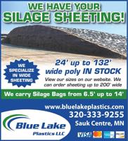 BLUE LAKE PLASTICS, LLC - Ad from 2024-05-03