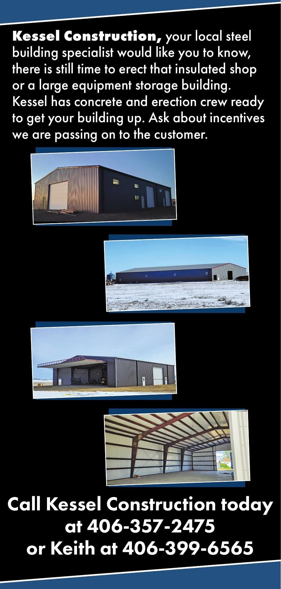KESSEL CONSTRUCTION - Ad from 2026-05-15