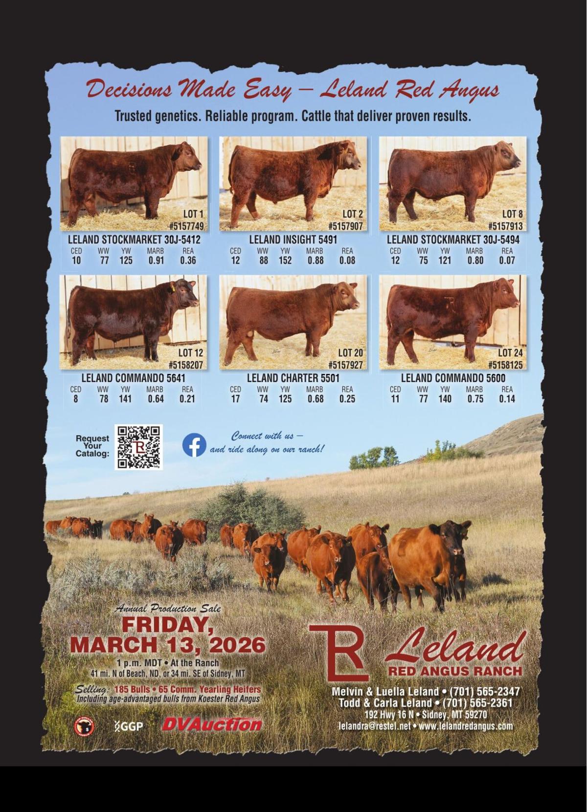 LELAND RED ANGUS - Ad from 2026-03-06