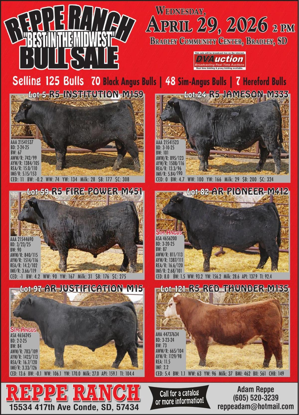 REPPE RANCH - Ad from 2026-04-17