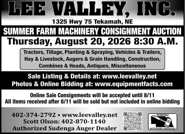 Lee Valley Auction