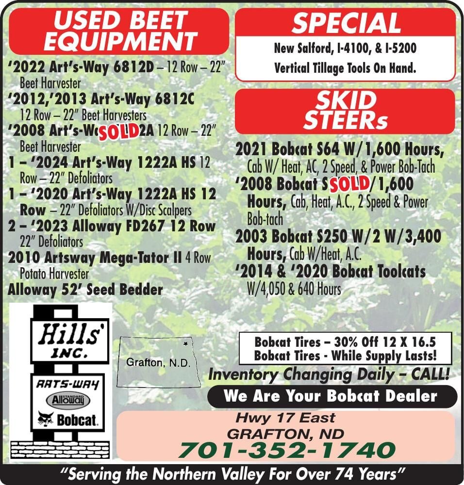 HILLS  INC. - Ad from 2026-05-15