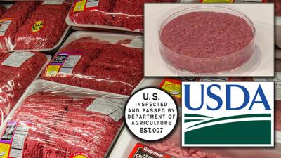Meat label art
