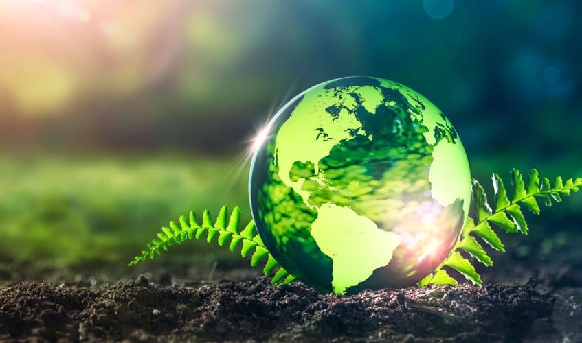 Earth graphic