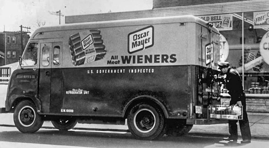 Oscar Mayer delivery truck