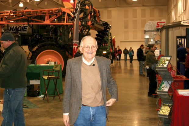 Jim Woster at farm show