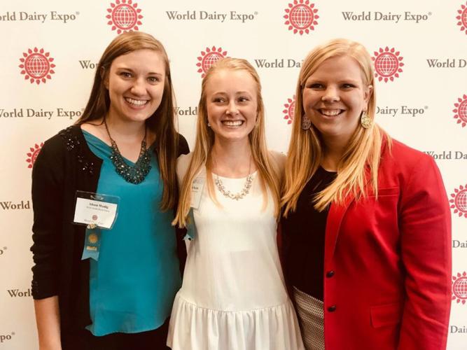 Alison Wedig, Mariah Martin and Sara Griswold