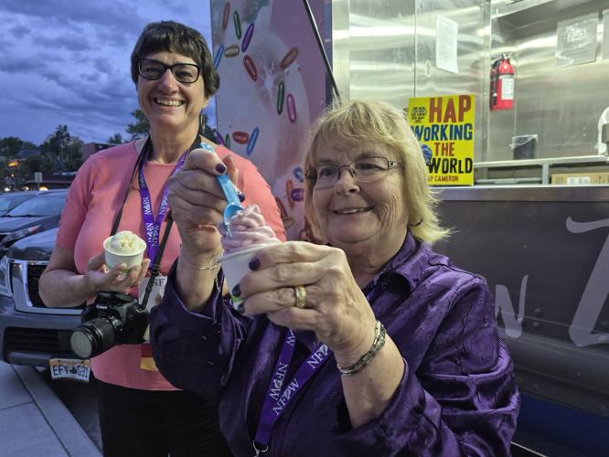 Barb Batie and Mary Pat Hoag