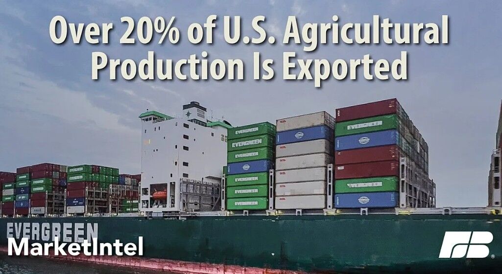 Ag production exported