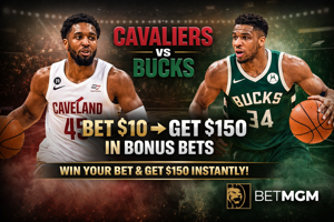 BetMGM NBA Promo: Bet $10 on Cavaliers vs. Bucks and Score $150 in Bonus Bets