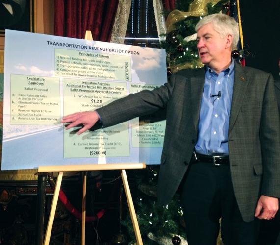 Michigan Gov. Rick Snyder, AP photo