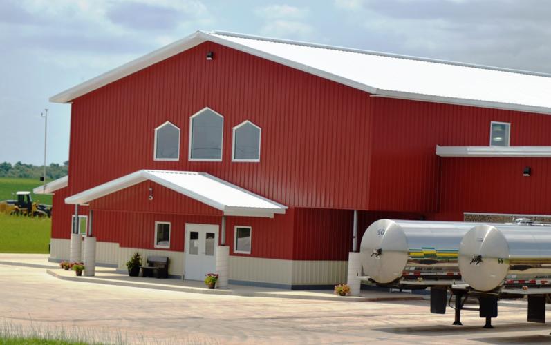 Statz Bros. milking parlor