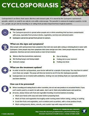 Cyclosporiasis information