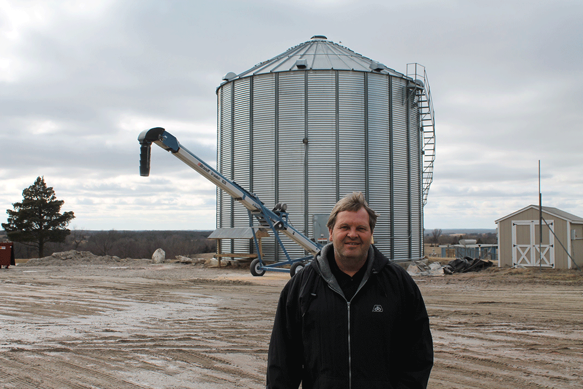 Mercer County farmer Gary Porter