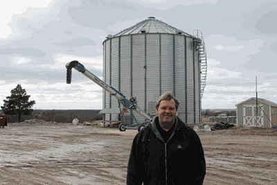 Mercer County farmer Gary Porter