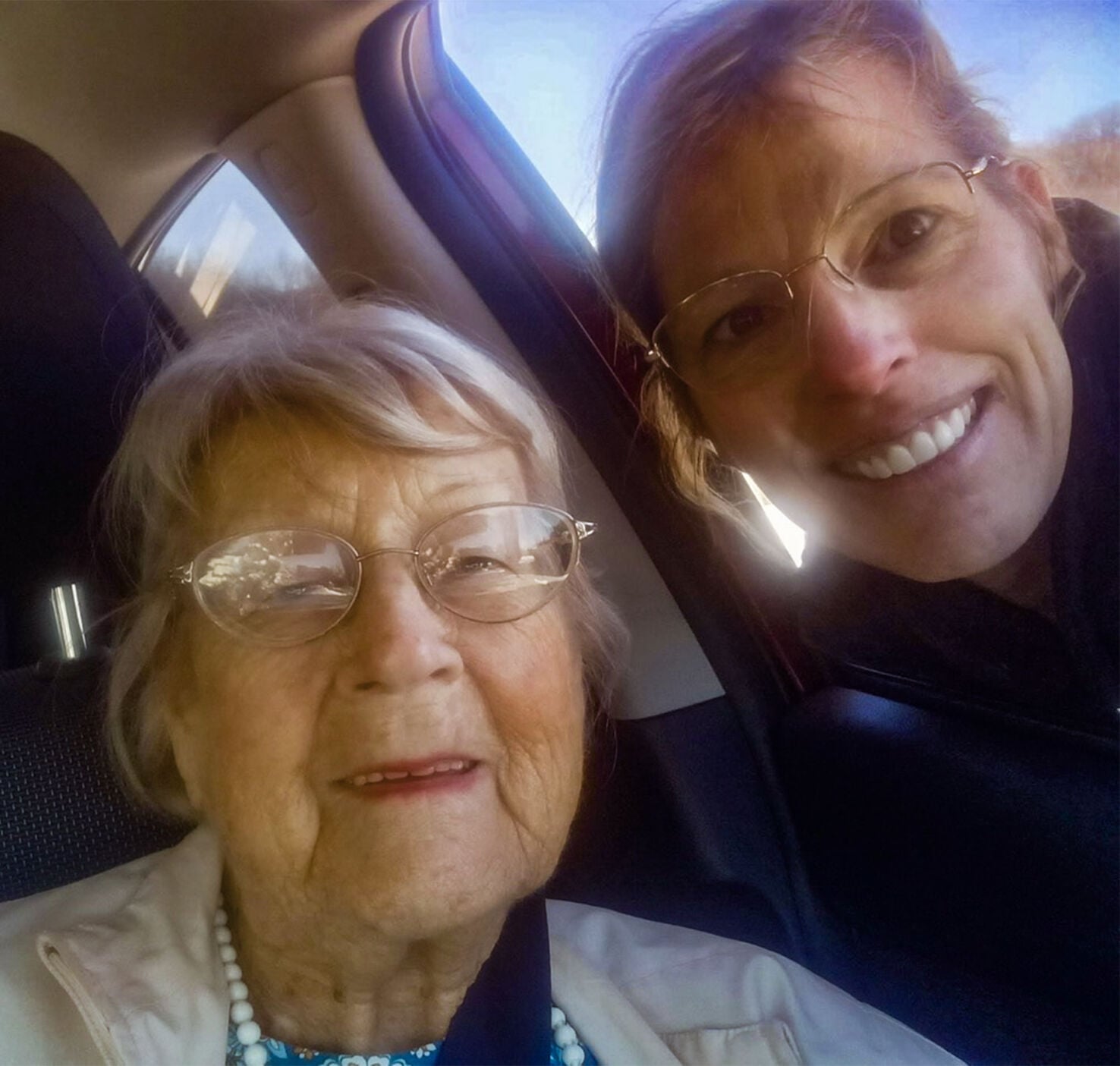 Joan Mueller and Sarah Pfaff-Cavadini