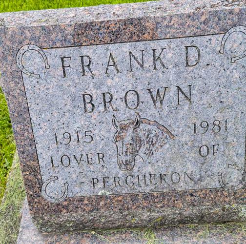 Frank Brown’s gravestone