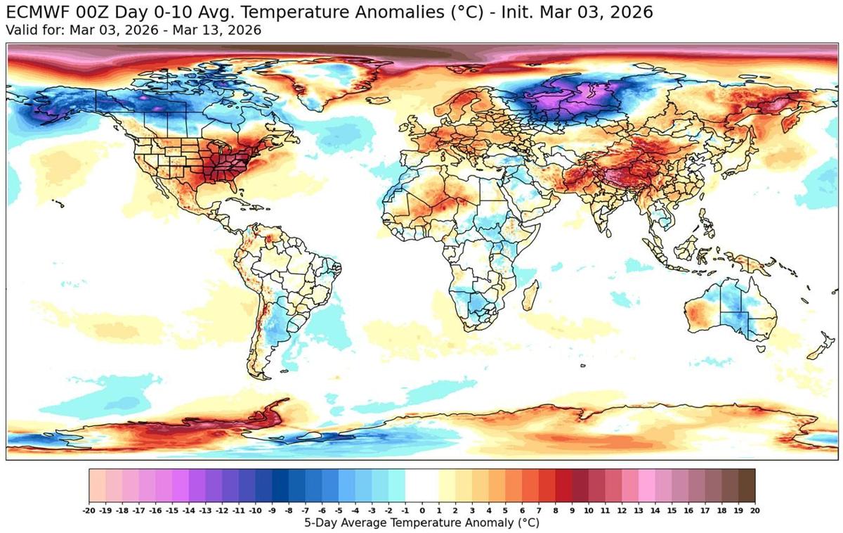 Temp outlook
