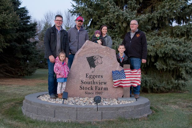 Eggers family Southview Stock Farm